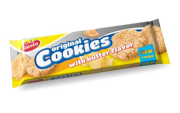 Cookies with butter flavor