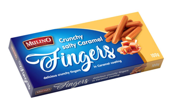 Crunchy Salty Fingers Caramel KARTONIK