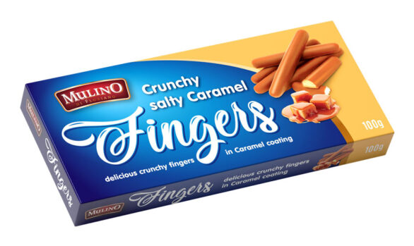 Crunchy Salty Fingers Caramel KARTONIK