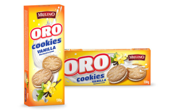 ORO Cookies Vanilla flavored cream