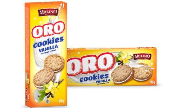 ORO Cookies Vanilla flavored cream