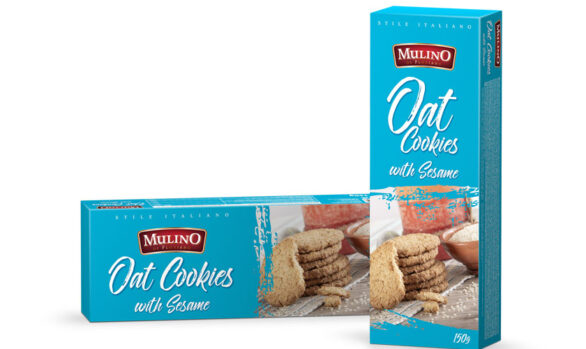 Oat Cookies with Sesame