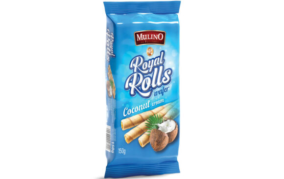 Royal Rolls Wafer Coconut Cream