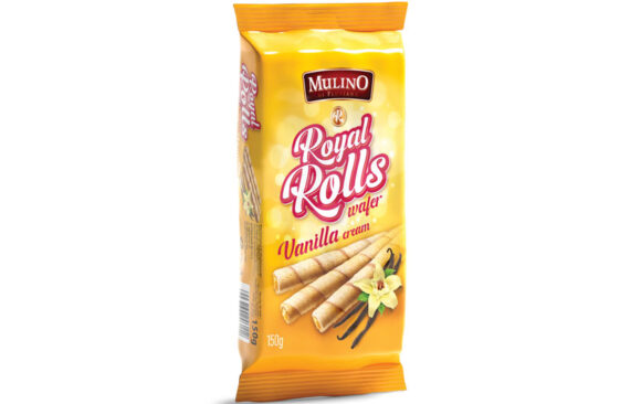 Royal Rolls Wafer Vanilla Cream